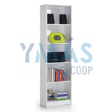 ESTANTERIA I-JOY 5 BALDAS BLANCO 180X52X25CM
