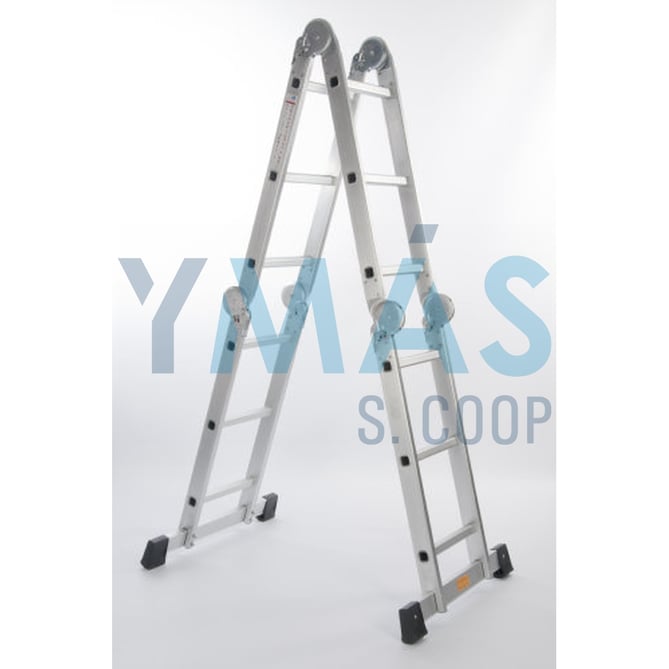 ESCALERA ALUMINIO MULTIUSOS 3+3+3+3 PELD. 3.46M