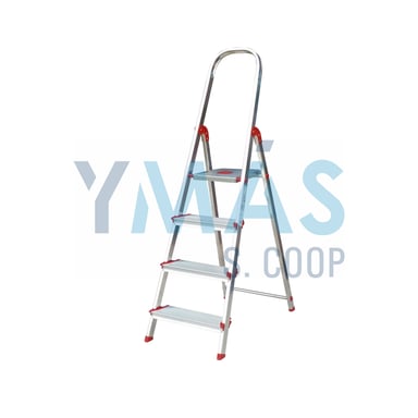ESCALERA ALUMINIO NORMA 220 4 PELDAÑOS ANCHOS