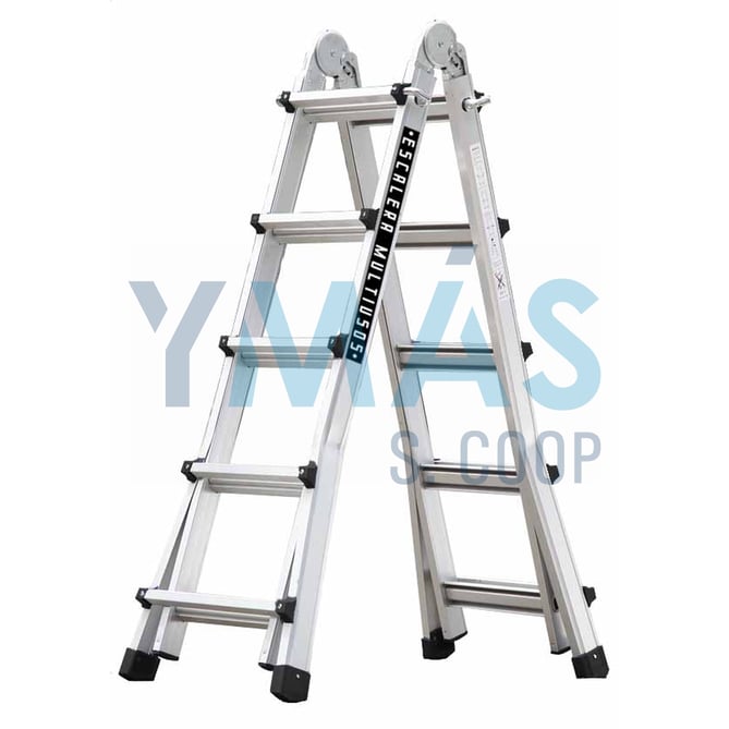 ESCALERA ALUMINIO MULTIUSOS 10+10 PELD. MASTER5