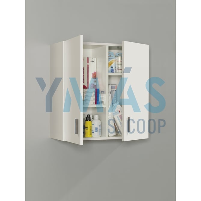 ARMARIO COLGAR MULTIUSOS BLANCO 60X59X26CM