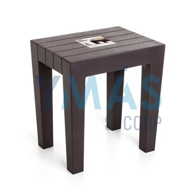 BANQUETA LOMBOK MARRON