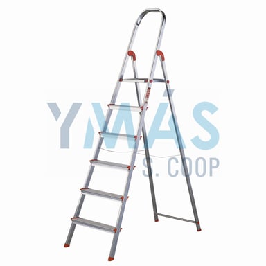ESCALERA ALUMINIO UNICA 06 PELDAÑOS