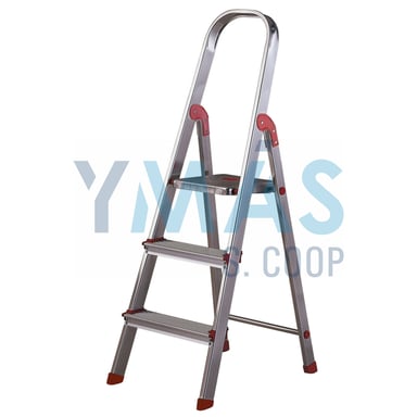 ESCALERA ALUMINIO UNICA 03 PELDAÑOS