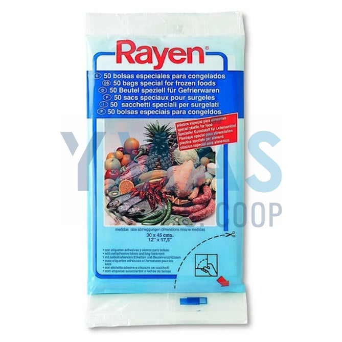 BOLSA CONGELADO ESPECIAL 30X45 50 UNIDADES