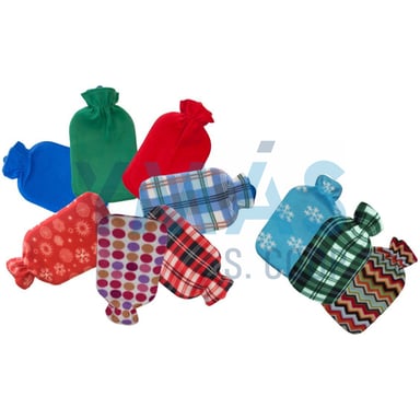 BOLSA AGUA CALIENTE CAUCHO FORRADA POLAR 2L