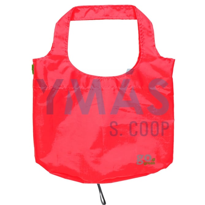 BOLSA COMPRA PLEGABLE GO GREEN ROJO FORMENTERA