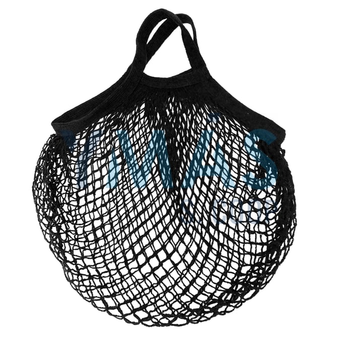 BOLSA DE REJILLA NEGRA
