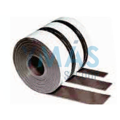 IMAN FLEXOFER ROLLO PVC 25X1.2MM BLANCO FLEXIBLE