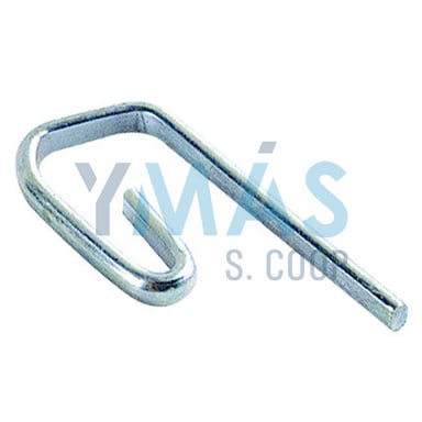 GANCHO FRUNCIR CORTINA METALICO BOLSA 1000UDS
