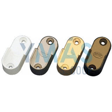 SOPORTE TUBO ARMARIO 7 30X15MM ORO