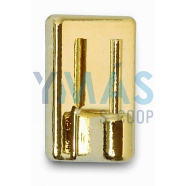 SOPORTE VISILLO ADHESIVO ORO