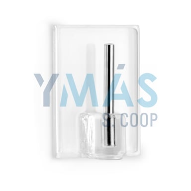 PERCHA VISILLO ADHESIVO TRANSPARENTE 4 UNIDADES