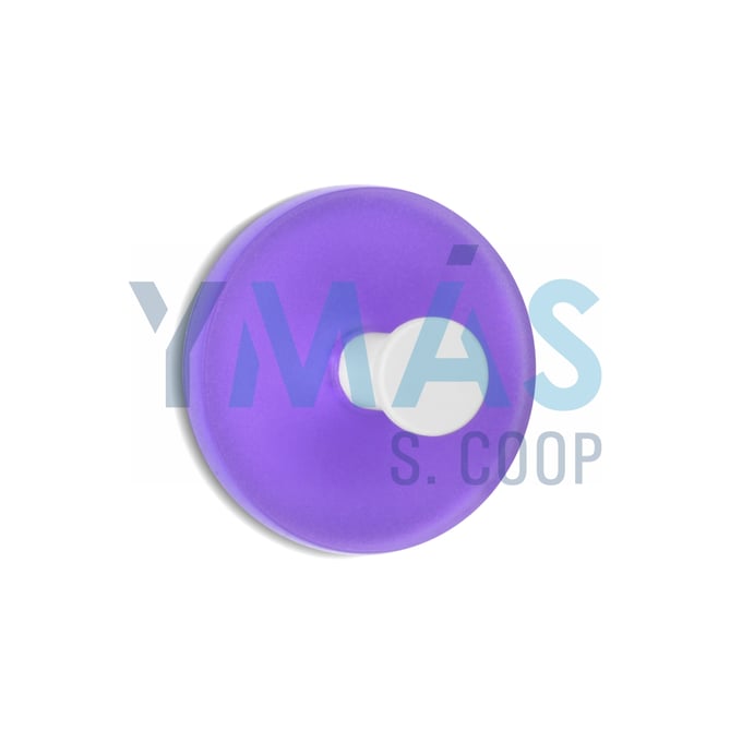 PERCHA ADHESIVA CIRCULAR 2UDS VIOELTA