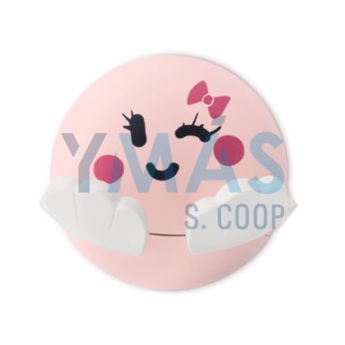 COLGADOR ADHESIVO INFANTIL ROSA