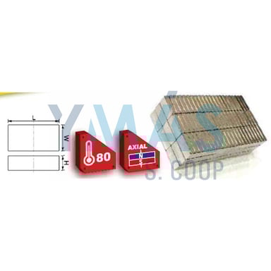 IMAN NEODIMIO BLOQUE 20X10X5MM BLISTER 6 UNIDADES