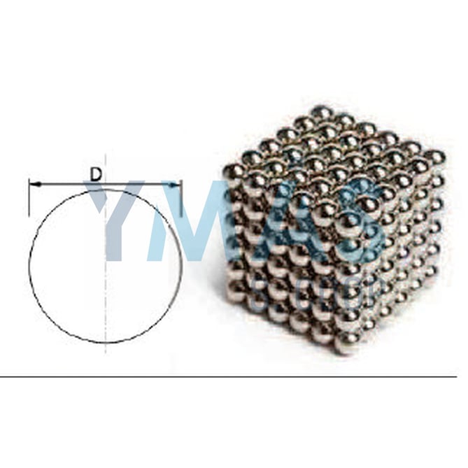 IMAN NEODIMIO ESFERA 5MM BLISTER 12 UNIDADES