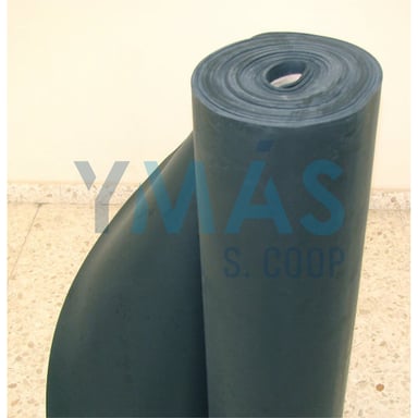 GOMA LISA 1 MTS.X 2 MM NEGRA METRO LINEAL