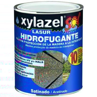 XYLAZEL LASUR HIDROFUGANTE SATINADO WENGUE 750ML