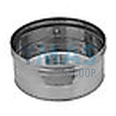 COLECTOR HOLLIN ESTUFA PELLET INOXIDABLE 80