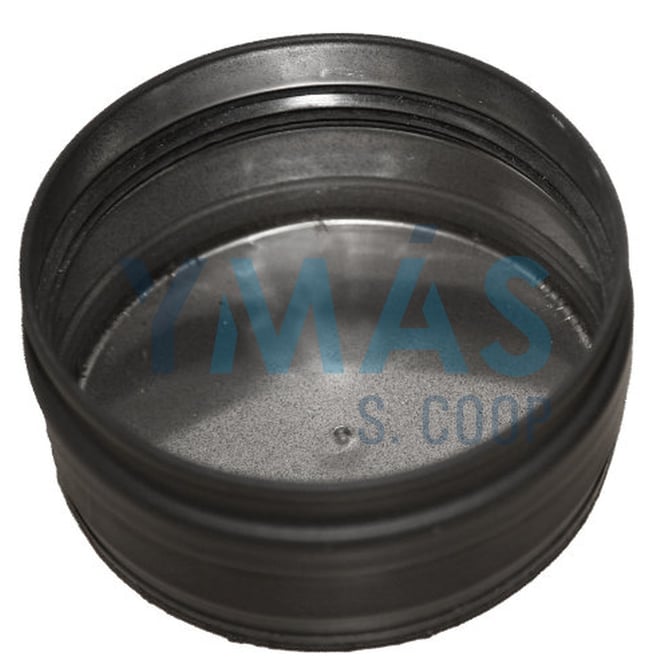 COLECTOR HOLLIN ESTUFA PELLET VITRIFICADO NEGRO 80