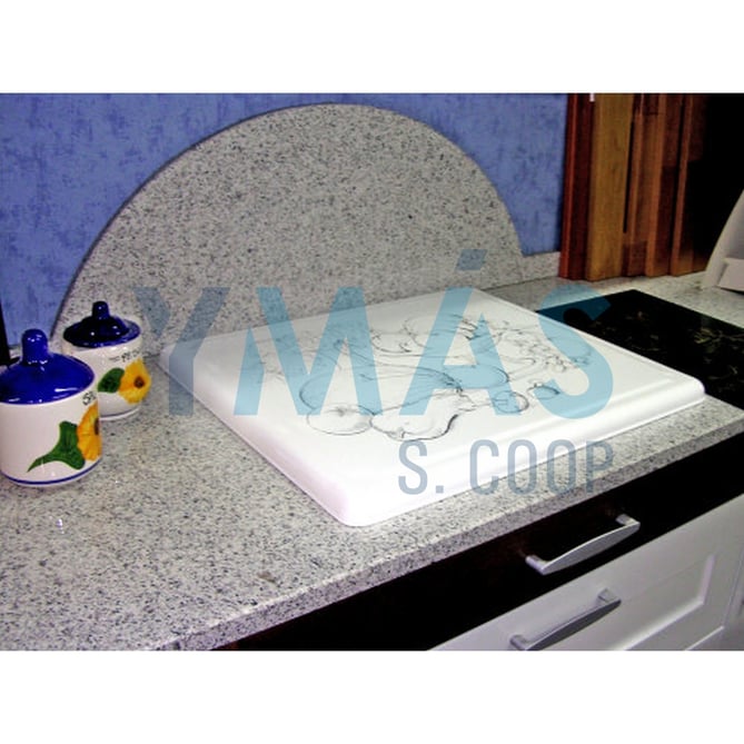 CUBRENCIMERA VITROCERAMICA BLANCA SERIGR