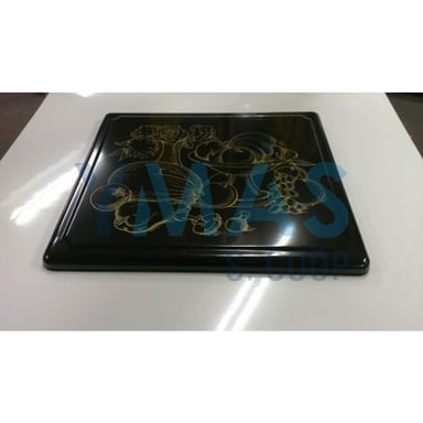 CUBRENCIMERA VITROCERAMICA NEGRA DECORAD