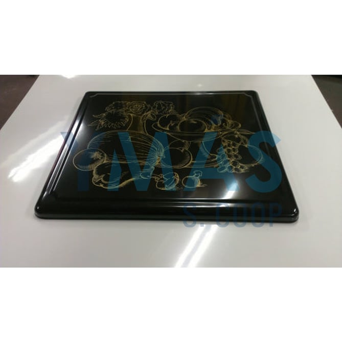 CUBRENCIMERA VITROCERAMICA NEGRA DECORAD