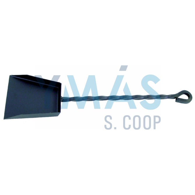 PALA RECOGECENIZA MANGO METALICO 36CM