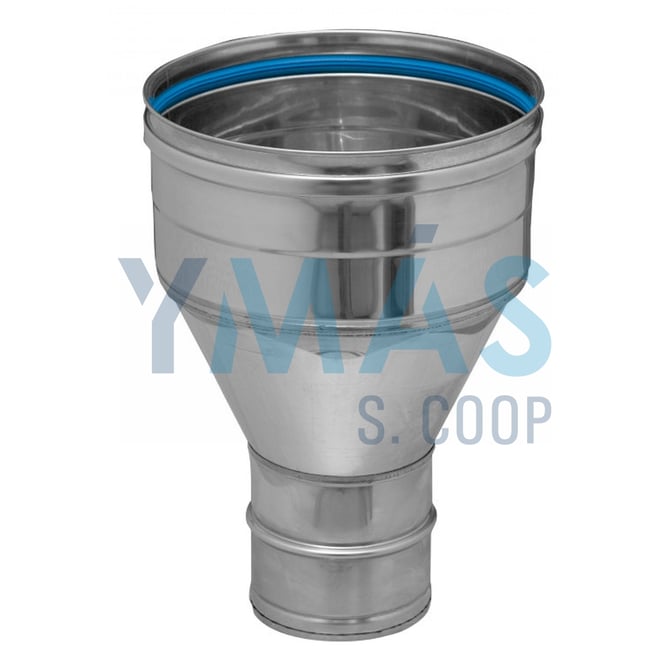 REDUCCION ESTUFA INOX SW 304 M120 H110