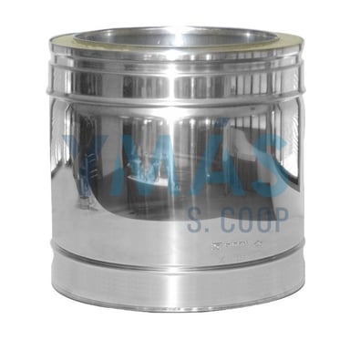 TUBO ESTUFA 270MM DOBLE PARED PELLET 316L/304 80