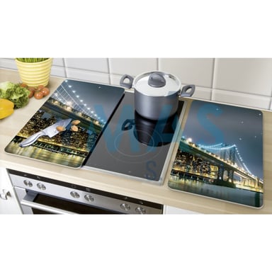 CUBRENCIMERA VIDRIO 2 PIEZAS PUENTE BROOKLYN 30x52