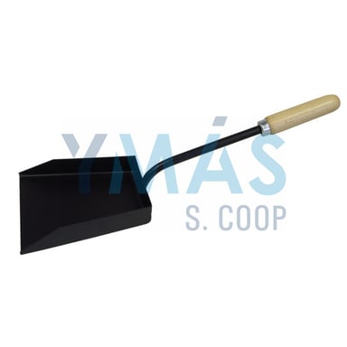 RECOGEDOR METALICO MANGO MADERA 47.5X16.5CM