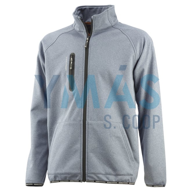 CHAQUETA CORTAVIENTOS T-S GRIS-AZUL COSMOS