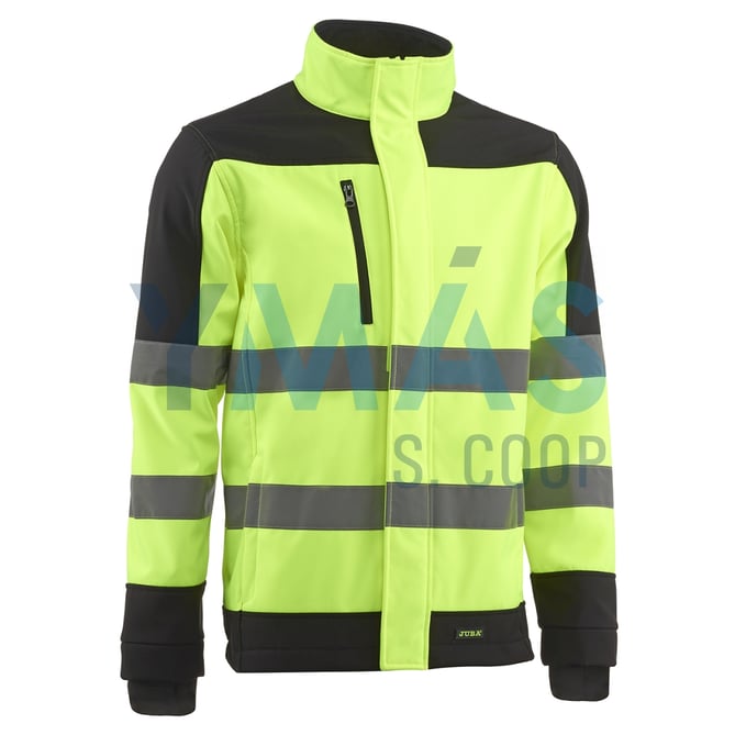 CHAQUETA ALTA VISIBILIDAD T-L SHOFTSELL AMARI/NEG
