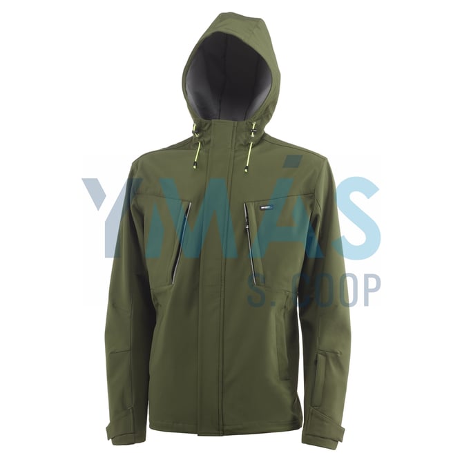 CHAQUETA CORTAVIENTOS RIVER VERDE XXL