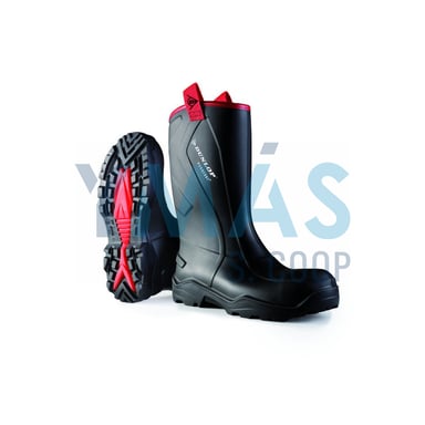 BOTA PUROFORT RUGGED PUNTERA PLANTILLA NEGRA S5 39