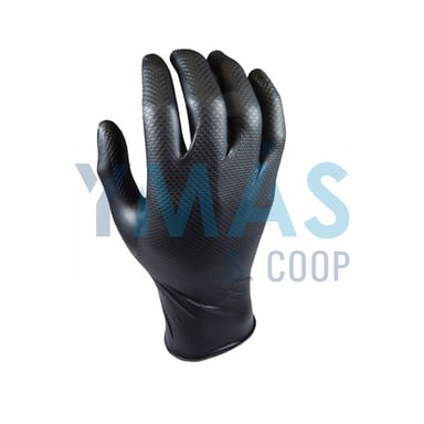 CAJA 50UNDS. GUANTE DESECH.NITRILO T-XL NEGRO S/PO