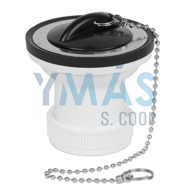 VALVULA LAVABO BIDE 70MM CON TAPON 1-1/2