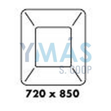 CAJA CARRETILLA GALVANIZADA 720