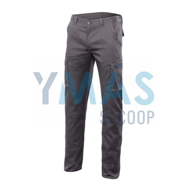 PANTALON MULTIBOLSILLOS STRETCH GRIS 52