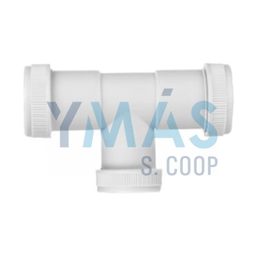 ENLACE T SIFON DOS BOCAS 1 1/2 40MM