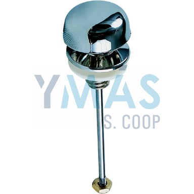 TIRADOR CISTERNA TANQUE BAJO RECTO CROMADO