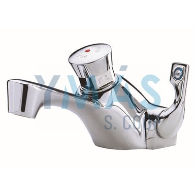 GRIFO LAVABO PRESTO MEZCLADOR TEMPORIZADO CROMO