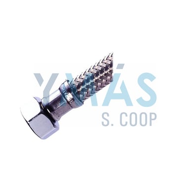 LATIGUILLO MACHO HEMBRA INOX 3/8-3/8 20CM