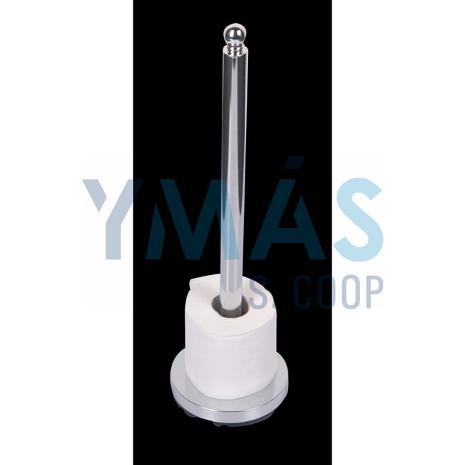 PORTARROLLO RESERVA SUELO METAL INOX