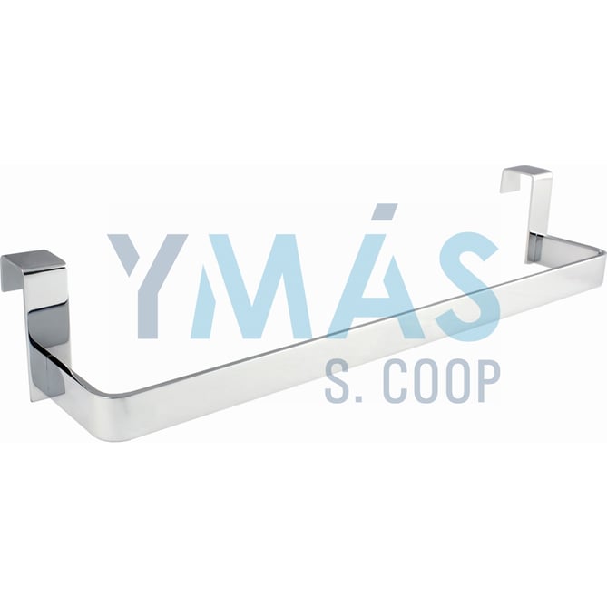 TOALLERO BARRA METAL INOX SIN TALADRO 36CM
