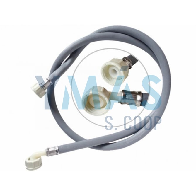 TUBO TOMA LAVADORA TUERCA NYLON 1,5M BLISTER