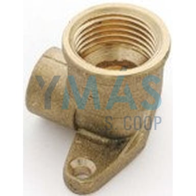 CODO PLACA SOLDAR ROSCA H LATON A COBRE 18-1/2