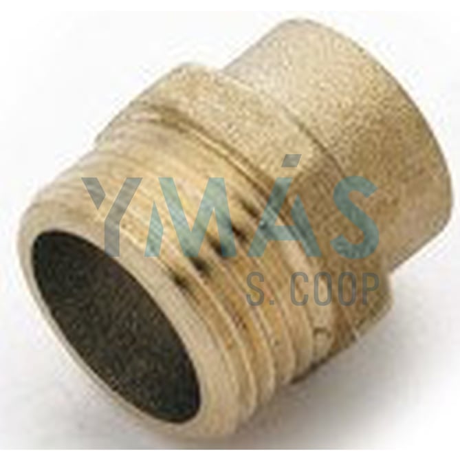 ENLACE SOLDAR ROSCA MACHO LATON A COBRE 18-1/2